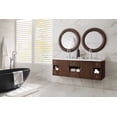 thumbnail image 5 of James Martin Vanities 860-V60d-3Ibk Sonoma 60" Wall Mounted Double Basin Vanity Set, 5 of 6