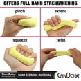 thumbnail image 3 of Theraputty 008011 x Soft Resistance Putty - 1 Pound - Yellow, 3 of 5