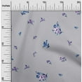thumbnail image 1 of oneOone Silk Tabby Fabric Leaves & Flower Floral Printed Craft Fabric BTY 42 Inch Wide, 1 of 4