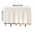 thumbnail image 2 of Outdor Air Conditioner Cover Wind Deflector Universal Indoor Decorative Air Conditioner Curtain Kitchen And Household Horizontal Type, 2 of 5