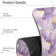 thumbnail image 4 of Yayeee Faucet Mat for Kitchen Sink 14.7" Diatomite Long Splash Guard Pad, Pastel Purple Marble Pattern, 4 of 7