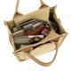 thumbnail image 3 of Bolsa informal de lona con correa ajustable para el hombro, de mano para mujer, bandolera (caqui) Likrtyny Para Estrenar, 3 of 9