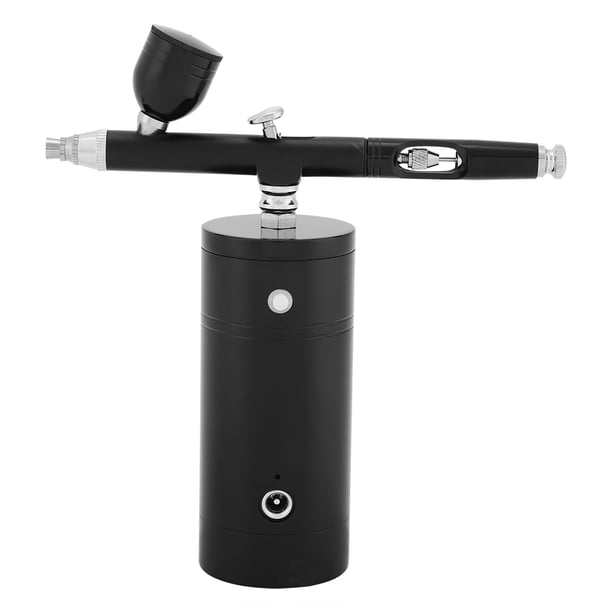 Aerógrafo De Maquillaje Con Pluma De Aerosol Portátil Con Compresor De Aire Juego De Aerógrafo De Maquillaje Pequeño Kit De Aerógrafo Recargable Conveniente Aerógrafo Inalámbrico Para Tatuaje Scienceny TO002330-00