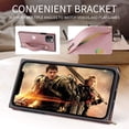 thumbnail image 3 of for iPhone 11 Pro Max Wallet Case for Women,Removable Adjustable Strap Crossbody Card Holders Cover Neck Strap Lanyard Purse Shoulder Strap w/Kickstand Purse Case for iPhone 11 Pro Max KB Rose, 3 of 14