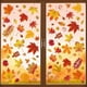 thumbnail image 5 of Pegatinas para ventana de Acción de Gracias | Pack de 6 pegatinas decorativas de hojas de arce y pavo | Adhesivo estático de PVC para puertas y ventanas de vidrio | Decoración navideña reutilizable, 5 of 6