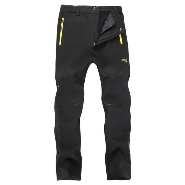 men's lined nylon pants