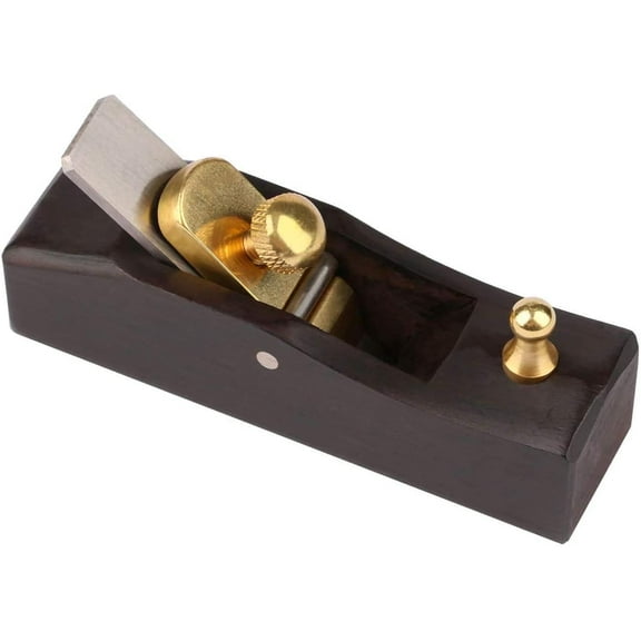 Mini Wood Plane3.14”*0.82”*0.7”, Mini Hand Planer for Woodworking, DIY Small Hand Planer Wooden Carpenter Woodcraft Tool for Trimming, Wood Planing, Surface Smoothing