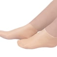 thumbnail image 3 of Shisuyan 3 Pairs Foot Exfoliating Socks Elastic Moisturizing Socks Reusable Lotion Socks, 3 of 9