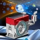 thumbnail image 4 of Difusor de aromaterapia solar para coche | Estilo de tractor solar | Rotación inteligente con detección de luz | Dispersión de fragancias de larga duración | Material de aleación | 11x Palitos de, 4 of 9