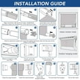 thumbnail image 6 of Jane Stone Outdoor Roller Shade 8'X8' Sesame Exterior Cordless Patio Roll Up Shades for Outside Pergola Porch, Outdoor Blinds for Patio, 6 of 6