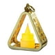 thumbnail image 5 of Lámpara de mesa LED triangular creativa para mesita de noche, iluminación ambiental y decoración de habitaciones. oro, 5 of 9