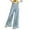 KH-Sky Blue, variant on Gvdentm Jeans Girls 10-12 Girl's Cute Jeans Elastic Waist Wide Leg Baggy Demin Pants(Blue,12-13 Years)