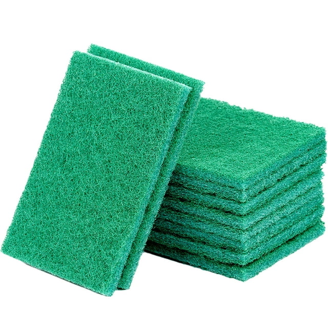 CSChome Heavy-duty Cleaning Cloth Heavy-Duty Scouring Pad Scratch-Free Reusable Household Scrub Pads for Dishes Kitchen Cleaning