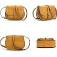 thumbnail image 3 of Crossbody Bags for Women,Small Saddle Purse and Boho Cross Body Handbags,Vegan Leather, 3 of 6