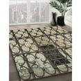 thumbnail image 2 of Ahgly Company Indoor Round Patterned Mocha Brown PAT3770X Area Rugs, 7' Round, 2 of 6