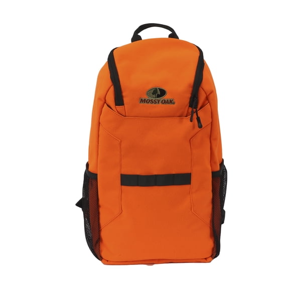 Mossy Oak 20L Hunting Backpack, Adult, Blaze Orange, Unisex