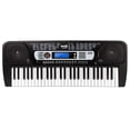 thumbnail image 5 of RockJam Piano con teclado de 54 teclas con fuente de alimentación, atril para partituras, pegatinas para notas de piano y lecciones de piano simples, 5 of 5