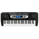 thumbnail image 5 of RockJam Piano con teclado de 54 teclas con fuente de alimentación, atril para partituras, pegatinas para notas de piano y lecciones de piano simples, 5 of 5