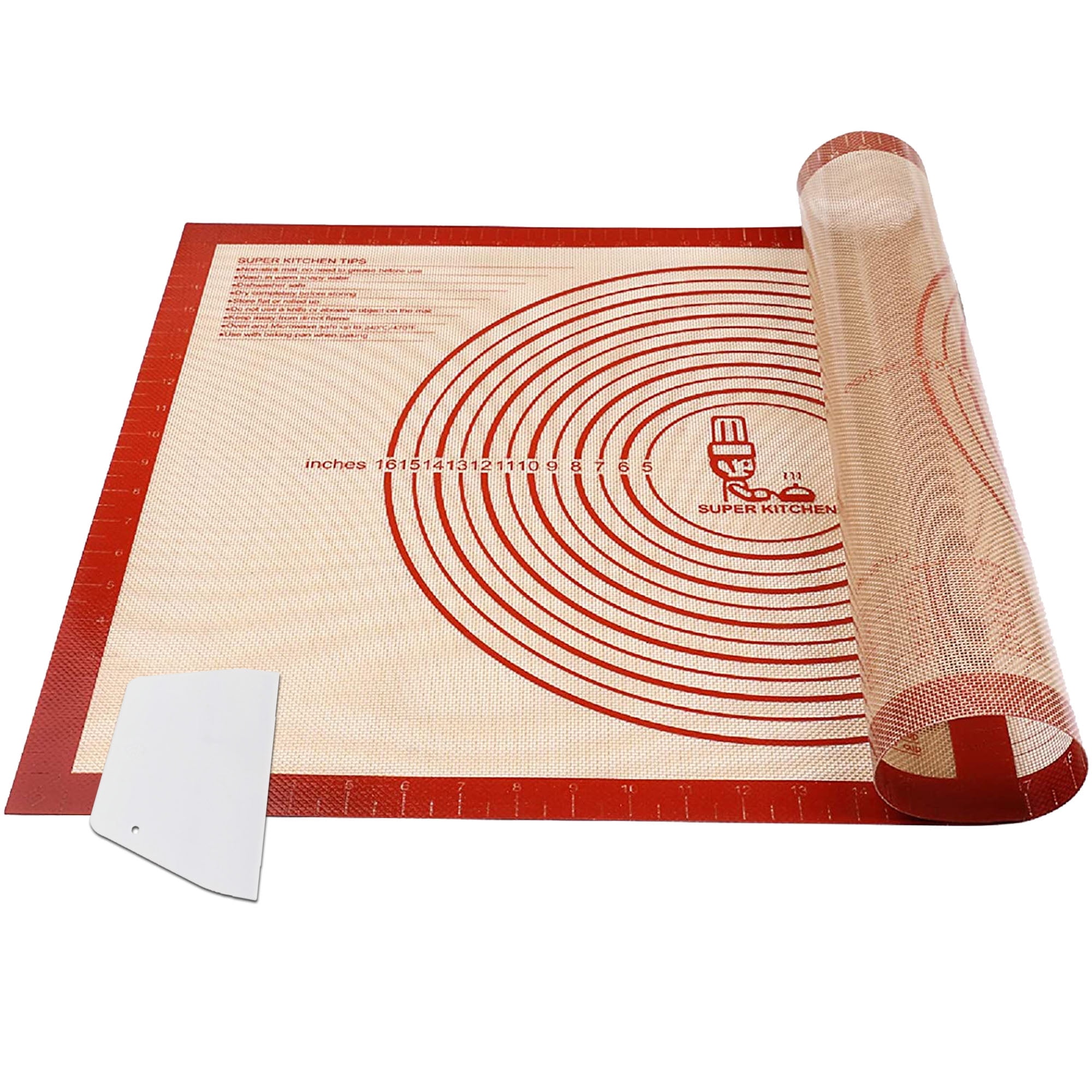 Super Kitchen 20" x 28" Pastry Mat,