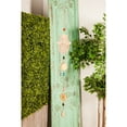 thumbnail image 2 of DecMode 32" Brown Mango Wood Hamas Buddha Windchime with Glass Beads and Cone Bell, 2 of 11