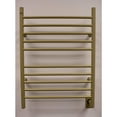 thumbnail image 6 of Amba Radiant Small 10 Bar Plug In Electric Bathroom Towel Warmer, Satin Brass, 6 of 7