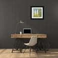 thumbnail image 3 of Hogan, Melody 15x15 Black Ornate Wood Framed with Double Matting Museum Art Print Titled - Distressed Forest, 3 of 4