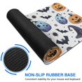 thumbnail image 6 of Long Mouse Pads for Desk,Colorful Pumpkin Halloween Pattern Desk Mats on Top Of Desks, Desk Mouse Pad Extra Large with 3mm Non-Slip Base and Stitched Edge for Gaming,Office,Work,Home 31.5"x15.7", 6 of 6