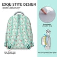 thumbnail image 2 of Coop Cluck Chicken Backpack for Student Cute Cartoon Hen Egg Chick Print Rustic Farm Animal Pattern Bookbag for Student, 2 of 6