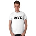 thumbnail image 4 of Love Autism Awareness Puzzle Piece Men's Graphic T Shirt Tees Brisco Brands X, 4 of 4