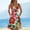 n-Red Womens Summer Dress, variant on Womens Summer Dresses Casual Boho Flowy Swing Sun Beach Dress Sleeveless Mini Dress Floral Print Tank Dress U Neck
