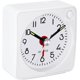 thumbnail image 2 of Reloj despertador analógico, clásico reloj despertador analógico de viaje con función de repetición y luz, mini reloj despertador, tamaño compacto, reloj despertador que no hace tictac, silencioso, 2 of 5