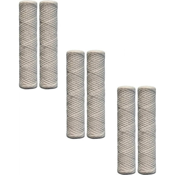 CFS COMPLETE FILTRATION SERVICES EST.2006 American Plumber W30W Comparable Whole House Sediment Filter Cartridge (6-Pack)