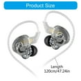 thumbnail image 5 of AOOOWER 3.5mm In Ear Headphones Dynamic 10mm Driver Unit Earphones Wire Control, 5 of 20