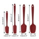 thumbnail image 2 of Juego de espátulas de silicona Unique Bargains Calor Resistente Rojo, 2 of 7