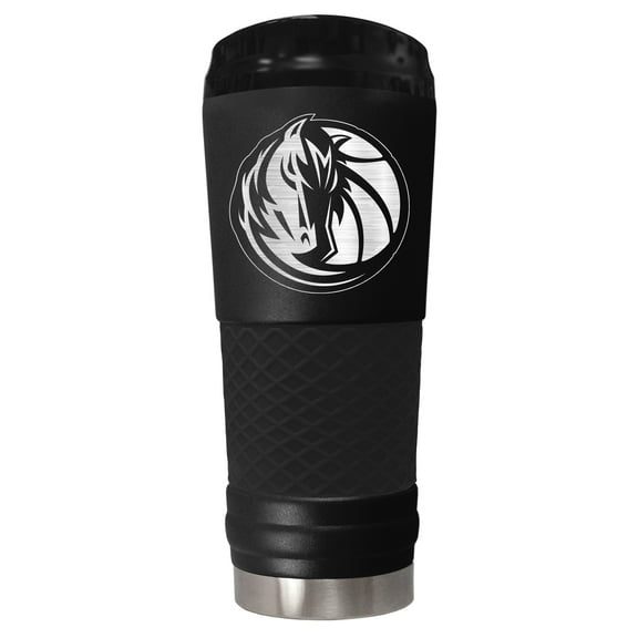 Black Dallas Mavericks Stealth Matte 24oz Tumbler