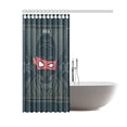 thumbnail image 2 of ARTJIA Ninja Skull Bathroom Waterproof Fabric Shower Curtain 60x72 inches, 2 of 2