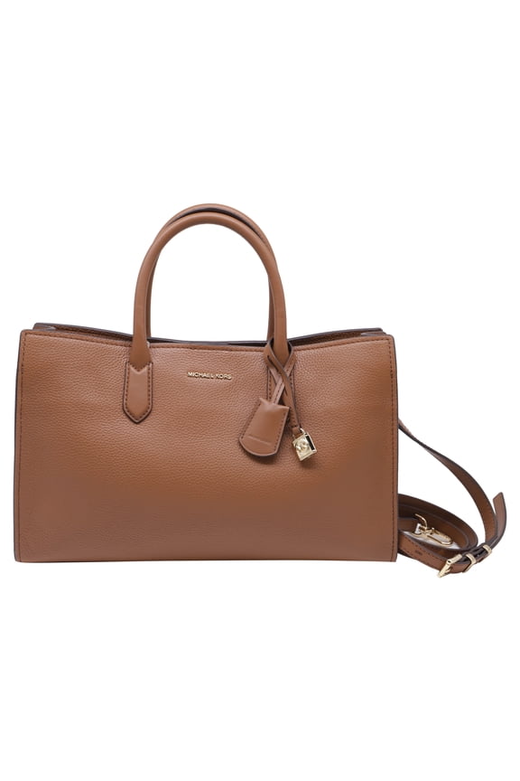 Pre-Owned Michael Kors Scarlett Tote Bag in Brown Calf Leather