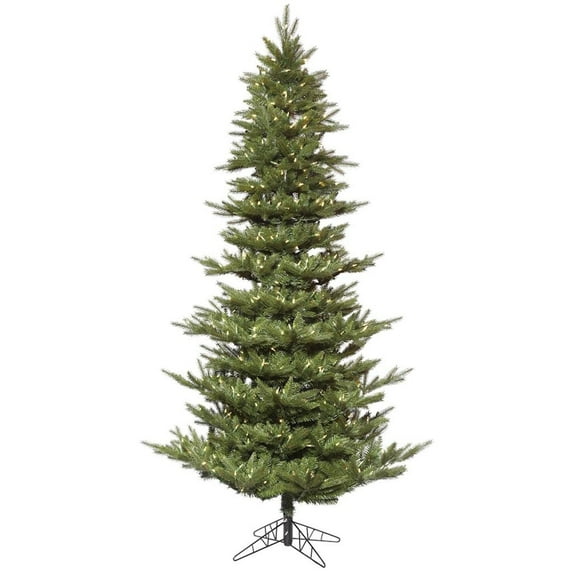 Vickerman 497715 - 10' x 66" Carlsbad Fir 1200 Warm White LED Lights Christmas Tree (K172486LED)