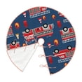 thumbnail image 3 of Kll Fire Truck 1 Christmas Tree Skirt 48",Party Decorations Farmhouse For Christmas Decorations Holiday Party, 3 of 8