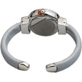 thumbnail image 2 of Blekon Collections Japanese Quartz Womens Trendy Classic 26mm Case Leather Bangle Cuff Watch, 2 of 5