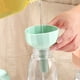 thumbnail image 5 of Embudo de cocina de boca ancha de polipropileno de silicona verde claro profundo Embudo de filtro de aceite de cocina para verter aceite vino, 5 of 10