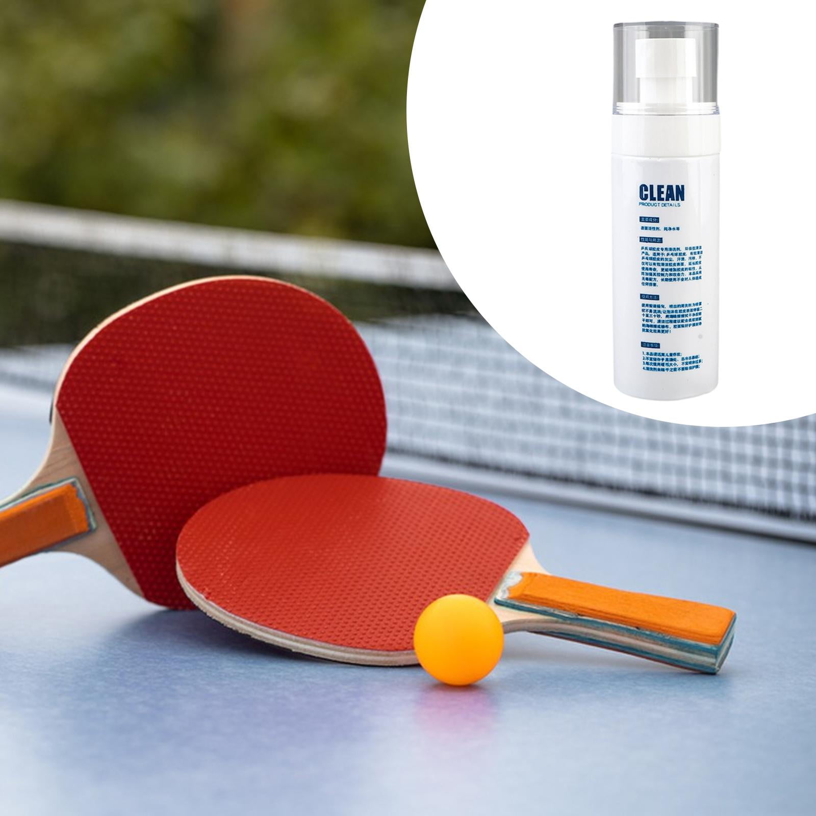 Rubber Cleaner Table Tennis Paddle Racket Care Tool 110ml PP Bottle for Enhanced Grip Sports Players Use