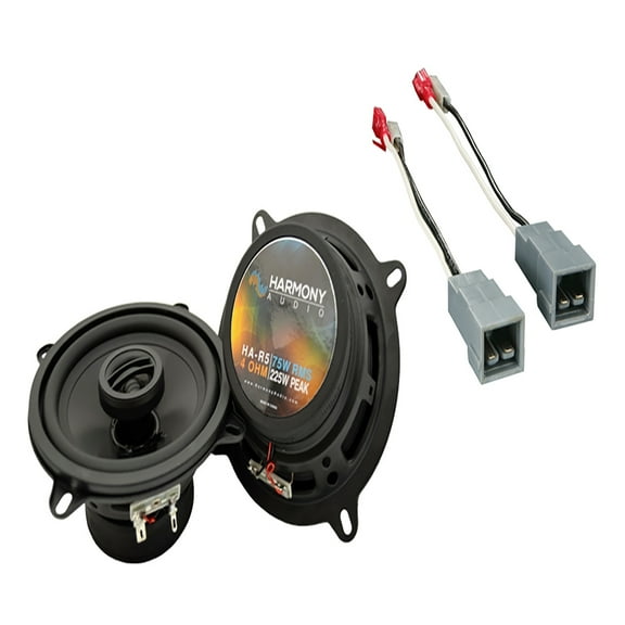 Fits Plymouth Voyager 1996-2000 Front Dash Replacement Harmony HA-R5 Speakers