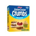 thumbnail image 2 of Kellogg's Graham Cracker Original Crumbs, Dessert Ingredients, 13.5 oz (2 pack) and 8in Silicone Spatula (Color Varies), 2 of 5