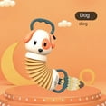 thumbnail image 3 of Children's Animal Accordion Baby Bedside Toy Pendant Cute Little Elephant Playing Violin Dog Pendant Musical Instrument Auditory Enlightenment, 3 of 4