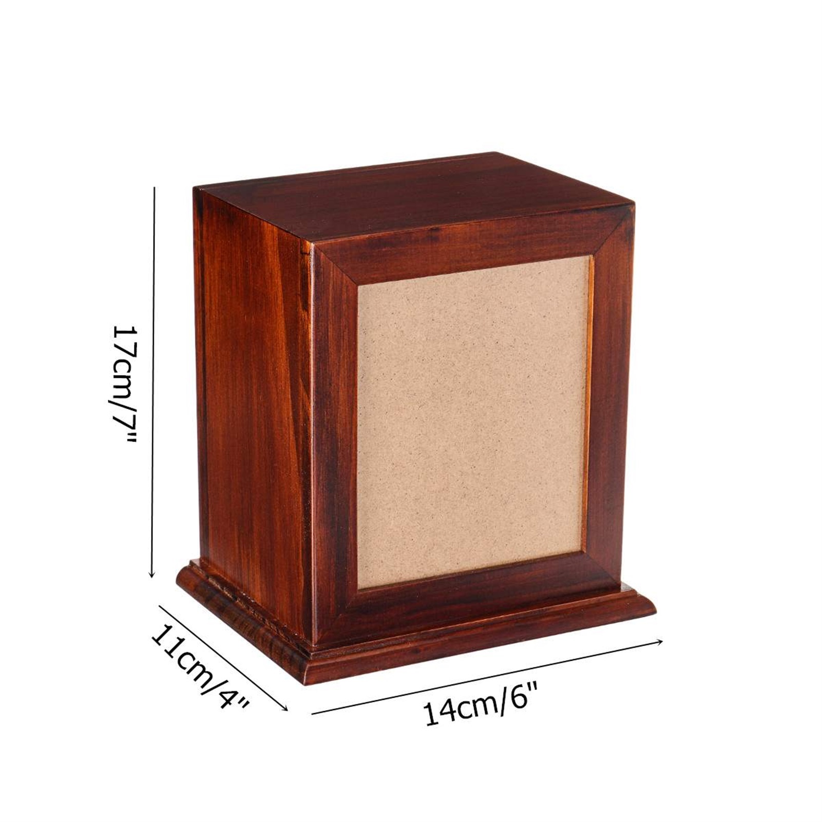 Pet Cat Dog Keepsake Wood Funeral Cremation Urn Pendant Pet Funeral Memorial Urn Caskets Ashes Container Holder 3 Colors