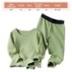 thumbnail image 2 of Pijamas para niños pequeños Pijamas de algodón cálido para niñas y niños, 2 of 5