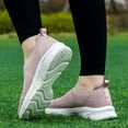 thumbnail image 6 of Womens Shoes,Comfortable Shoes Knitted Mesh Soft Bottom for Casual Wear Comfortable Shoes for Shallow Mouth,Shoes for Women,Pink,6.5, 6 of 9