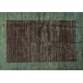 thumbnail image 1 of Ahgly Company Indoor Rectangle Abstract Light Blue Modern Area Rugs, 4' x 6', 1 of 4