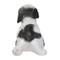 thumbnail image 4 of Décoration de Jardin Statue d'Animal Shih Tzu Allongée - Noir/blanc, 4 of 5